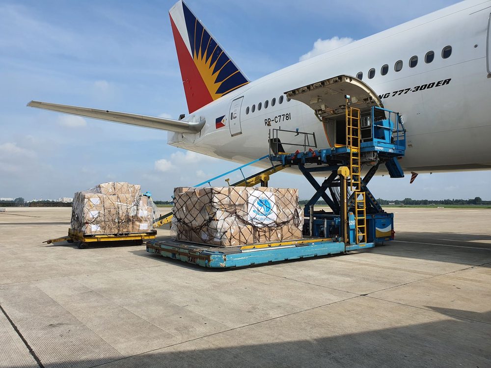 We fly your package by air from the US to Ghana