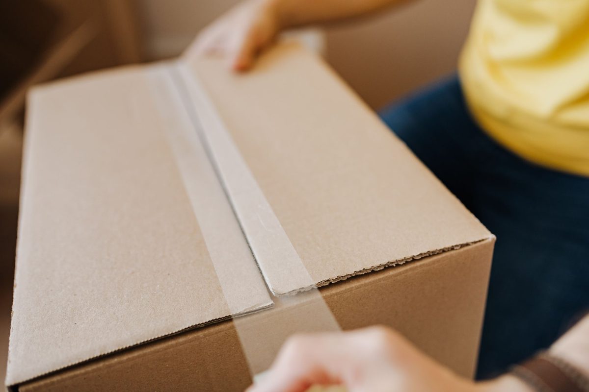 Pack up the items you want to send to Ghana